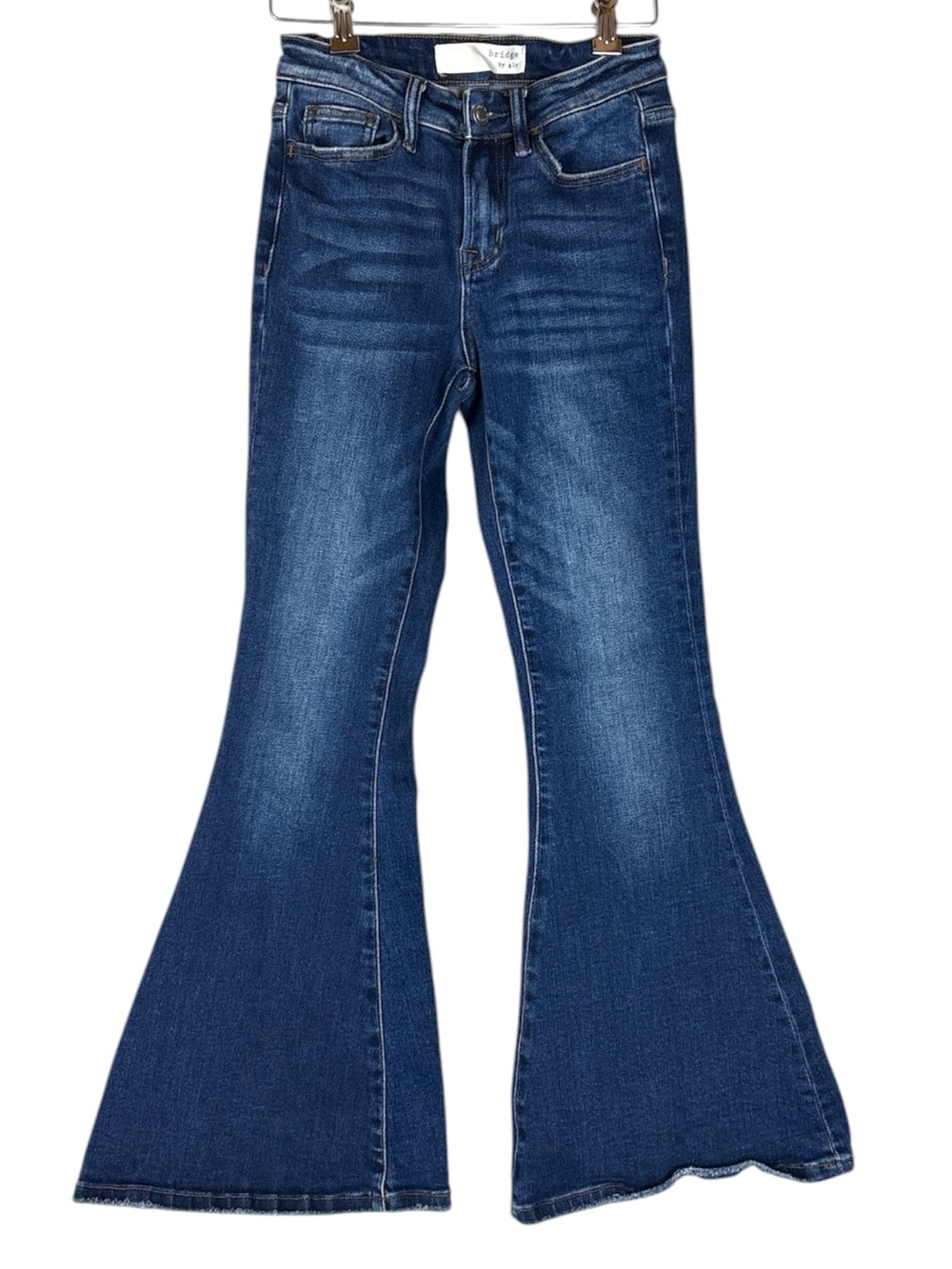 Bridge by GLY Hudson Mid Rise Super Flare Size 24